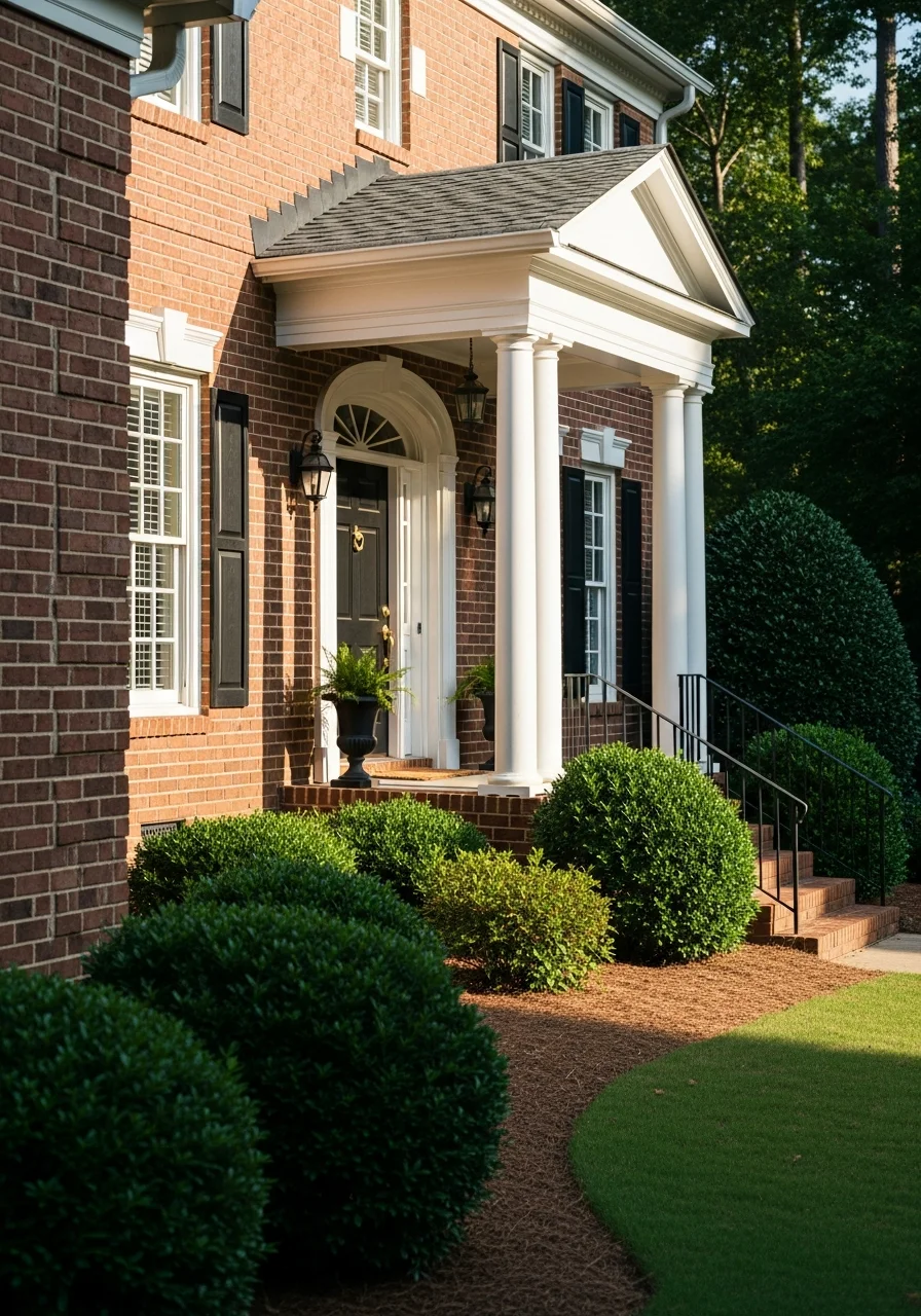 Residential home in Marietta with established landscaping and front porch entry.